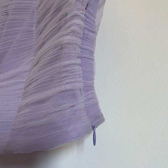 Cute AF purple ruffle sleeve BIRTHDAY top from Zara - Picture 4 of 4